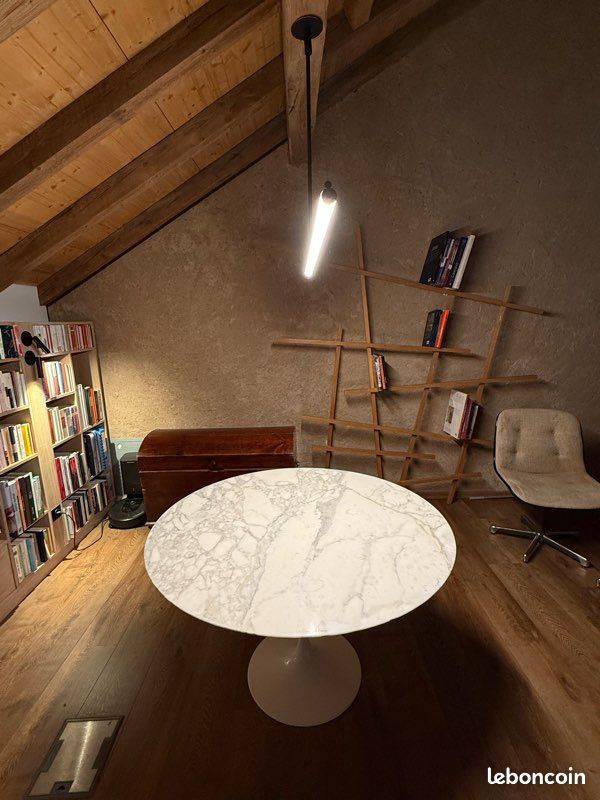 Table en marbre Knoll Tulipe (image 6)