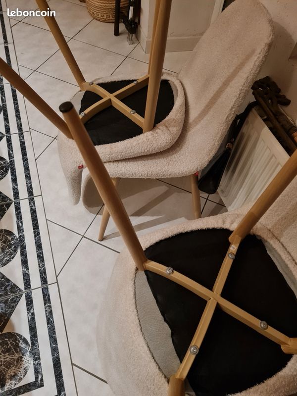 4 chaises déhoussables (image 3)