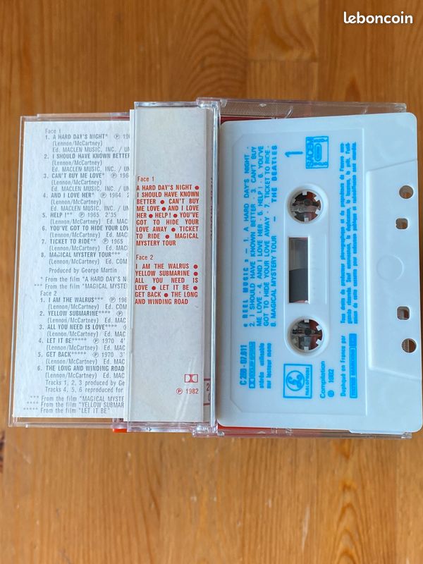 The Beatles "Reel Music" - Cassette Audio (TBE) (image 2)