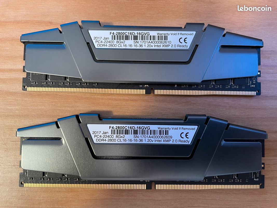 Memoria Ram 2800 Mhz Ram RAM 16go DDR4 2800mhz RipJaws V