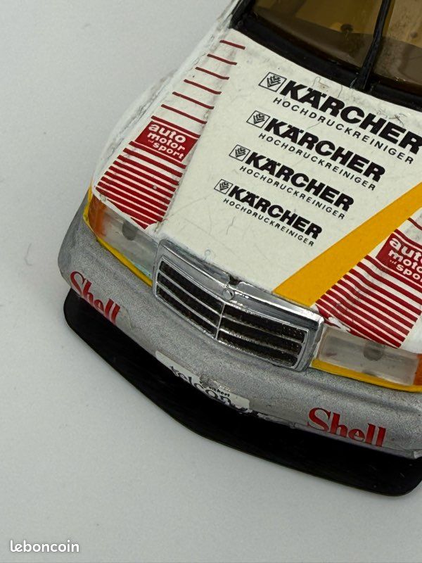 Voiture Mercedes 190 E 2.5-16 Evo II DTM Minichamps 1/43 Kärcher - Jeux & Jouets