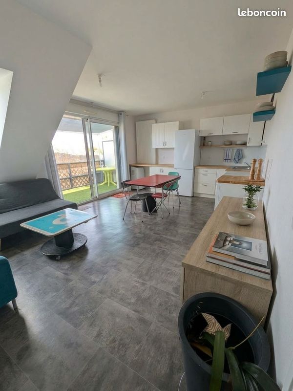 Appartement T3 meublé à louer l'année centre belz (image 1)