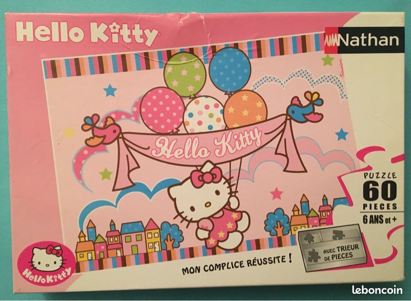 Puzzle Hello Kitty 60 pièces TBE (image 2)