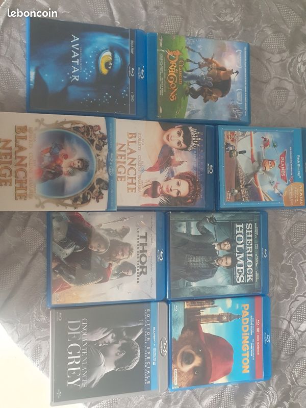 8 BLUE-RAY tous genres (image 1)