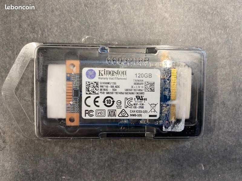 KINGSTON disque dur SSDNow UV500 mSATA 120Go (image 1)