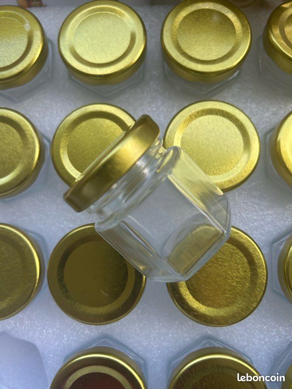 Lot de 24 pots de miel miniatures (image 2)
