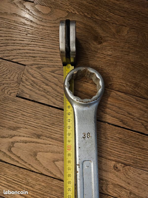 Clé Mixte Facom N°40 - Longueur 35 Cm - Occasion, Bon État Fonctionnel