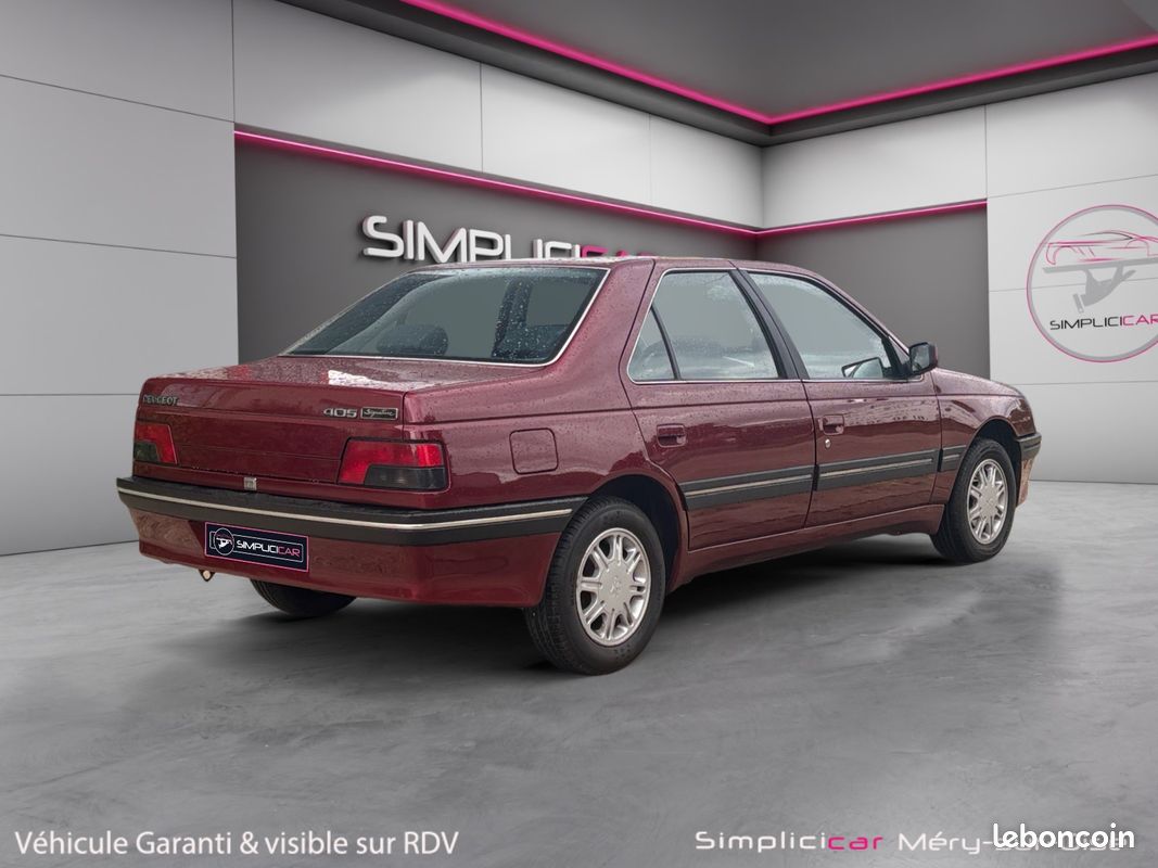 PEUGEOT 405 II SRI SIGNATUR AUTOMATIQUE CUIR CHAUFFANTS 123Ch Garantie 12 mois (image 3)