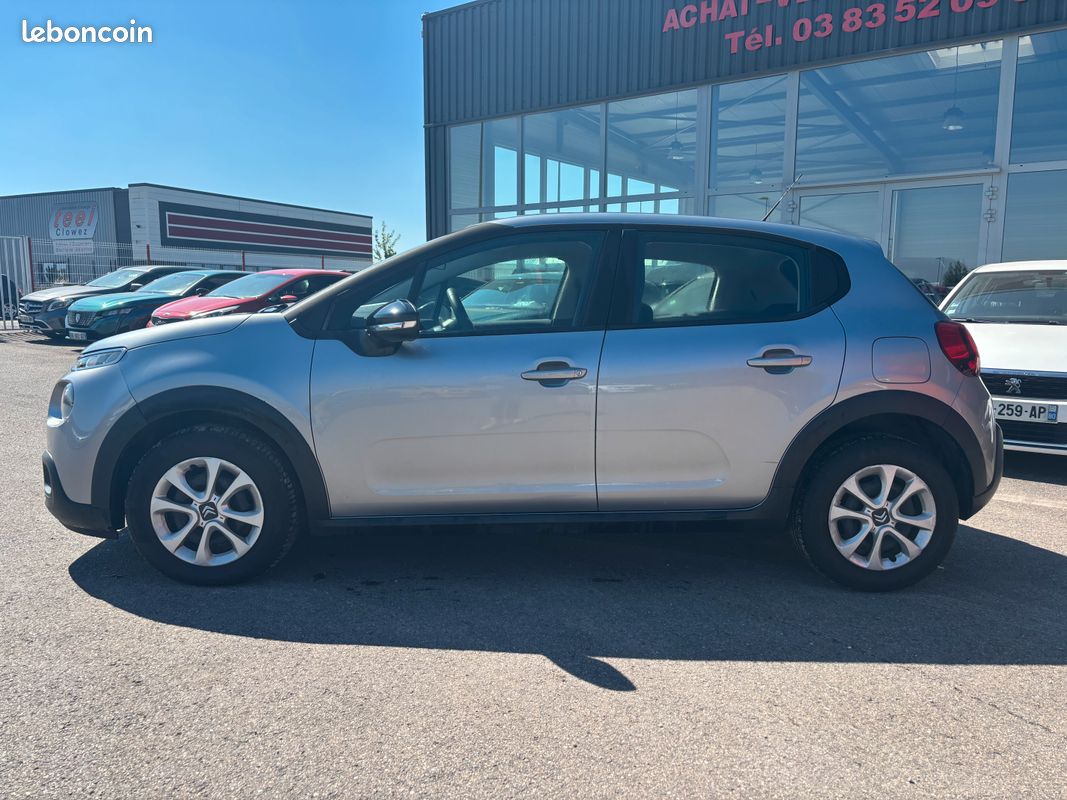 CITROEN C3 VU BlueHDi 100ch Feel / 2 Places / Climatisation / Bluetooth / 2019 / 102 355 kms / 6 658HT (image 3)