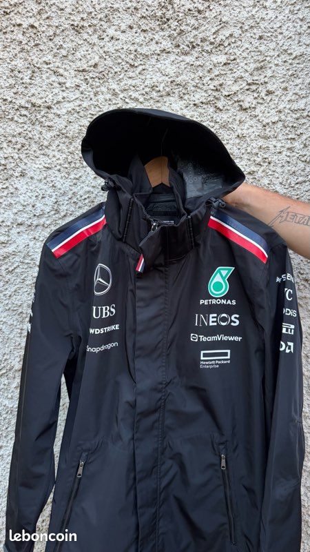 Jacket Veste Petronas Amg Petronas F1 Mercedes Amg Vetement