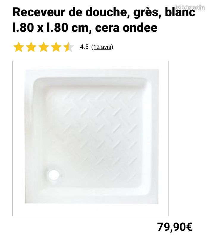 Bac de douche (image 1)