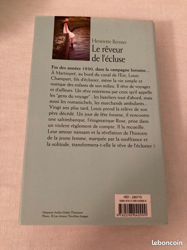Livre Le rêveur de l’écluse (image 3)