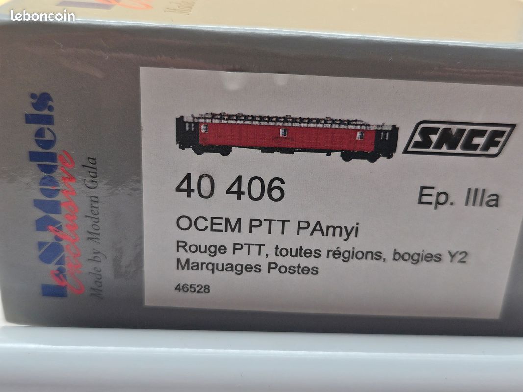 SET 3X VOITURES Ocem ép. IIId SNCF - HO 1/87 - LS Models MW40941 EUR