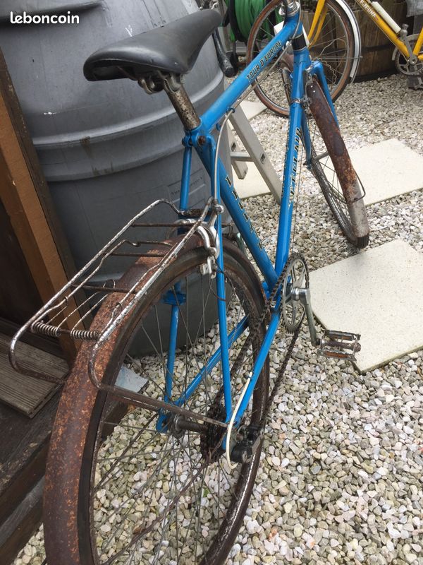 Insigne De Tête De Vélo Vintage BG Eclair – Cycles Français – Métal émaillé #2