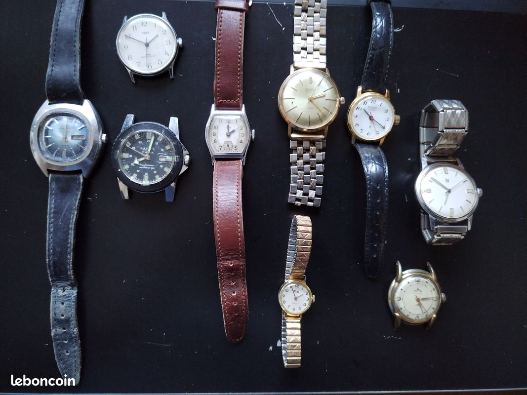 Lot de montres anciennes (image 1)