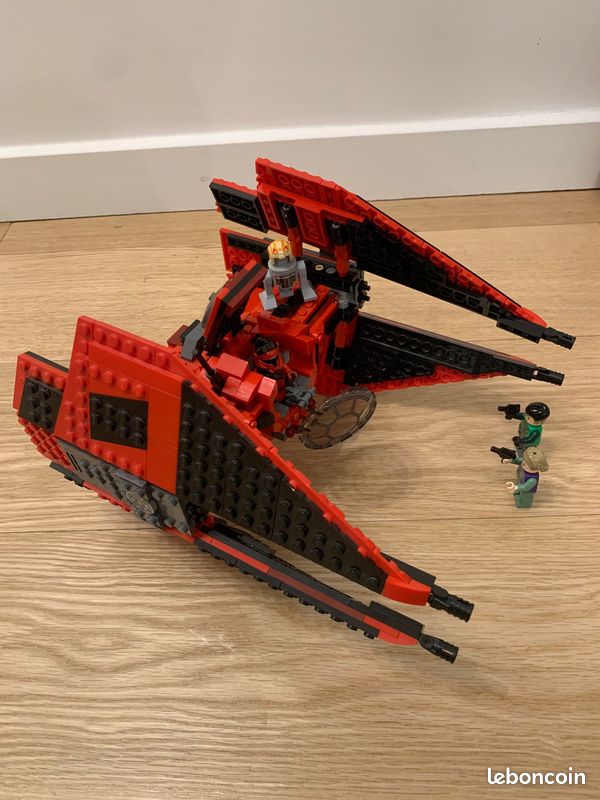 Major Vonreg Tie Fighter Lego Star Wars Red Lego Tie Interceptor