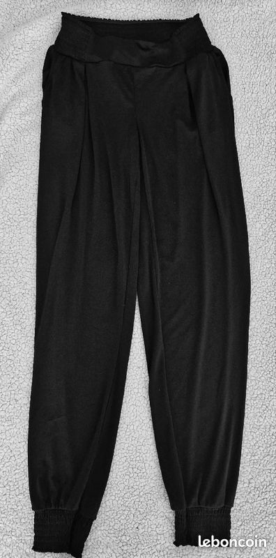 Pantalon Fluide Pantalon Bouffant Resserre Aux Cheville Pantalon