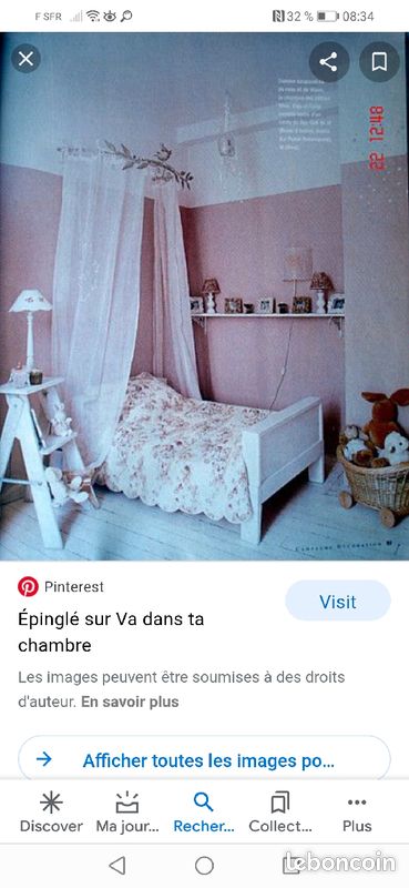 Ciel de lit enfant avec voilages Alinéa (image 6)