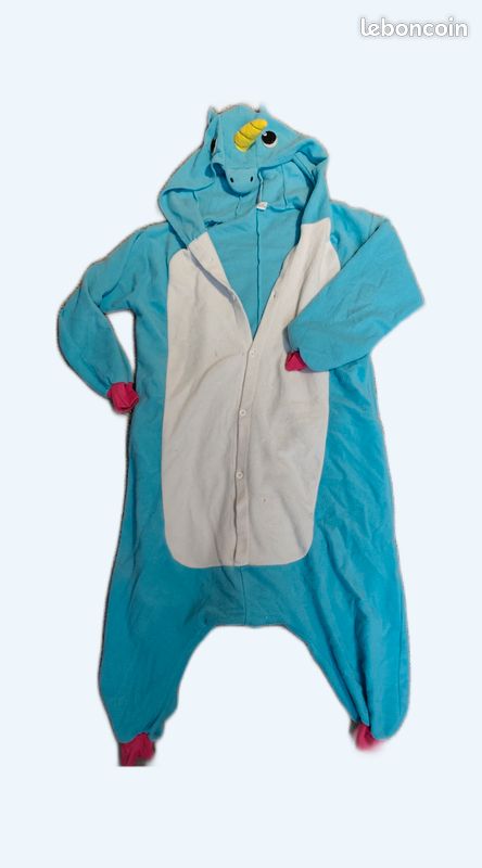 Pyjama une pièce licorne pilou pilou (image 1)