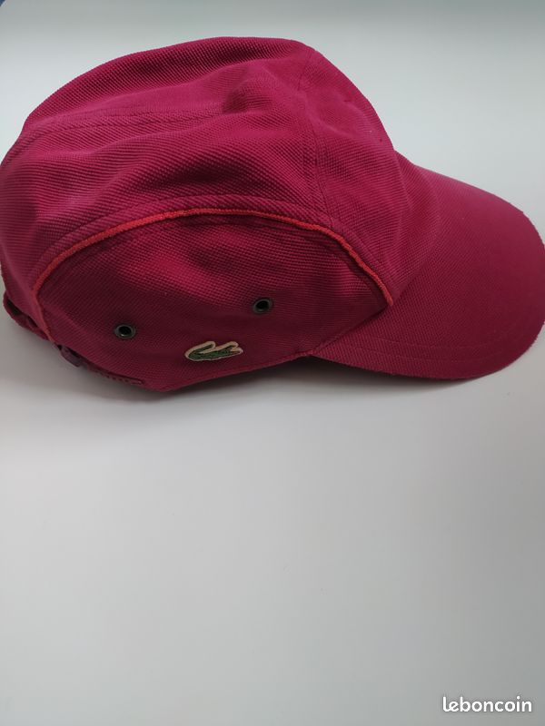 Casquette Girolle Lacoste Umberto Rouge T2 Accessoires Bagagerie