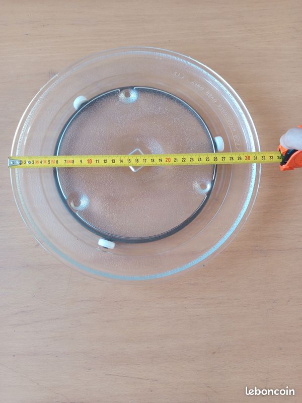 Plateau en verre pour micro ondes (image 2)