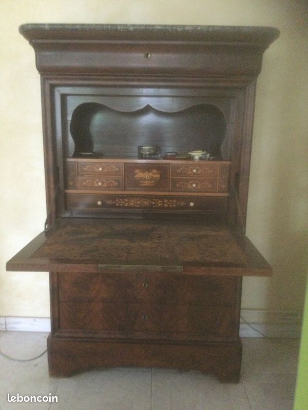 Secrétaire bureau ancien (image 2)