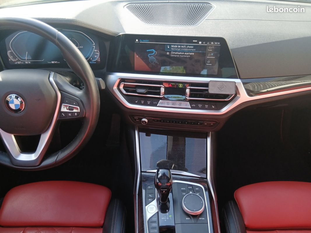 BMW Série 3 Berline 330 e 2.0 Plug in Hybrid 292 Garantie 12 mois (image 19)