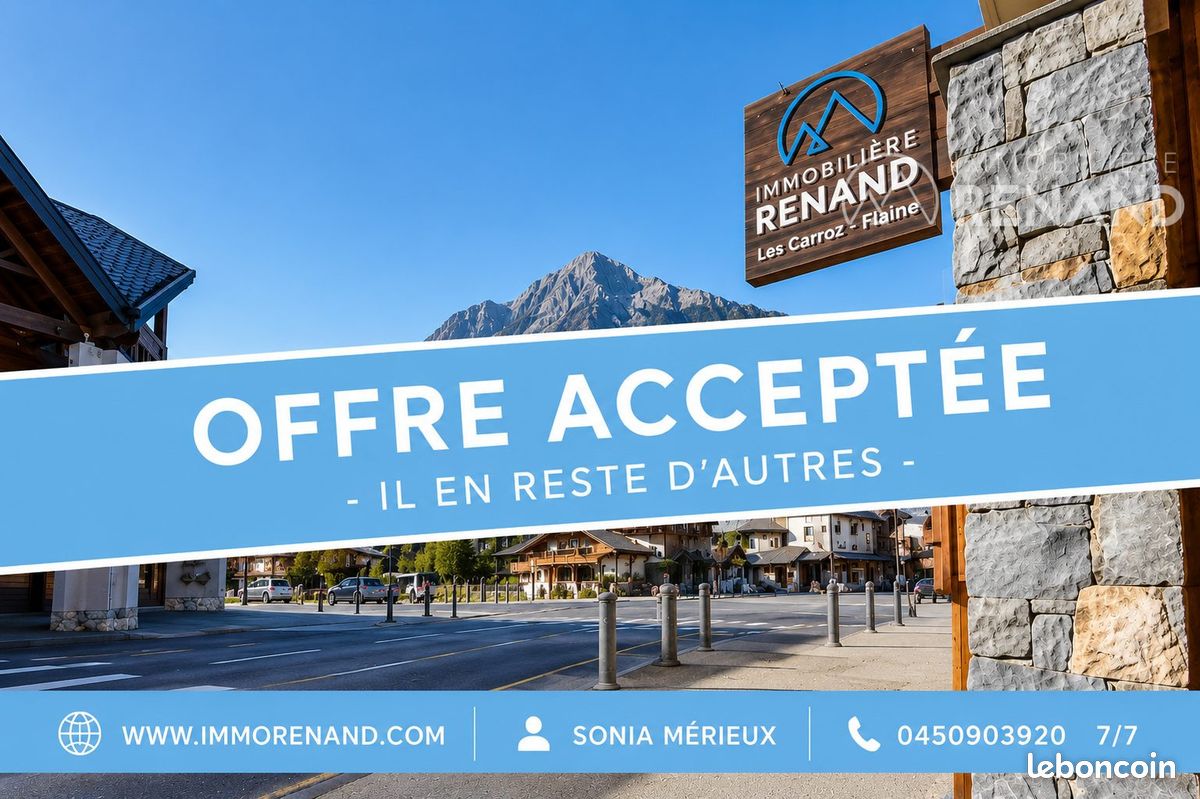 Appartement 3 pièces 46 m² · à Arâches-la-Frasse · 46 m² · 367 500 €