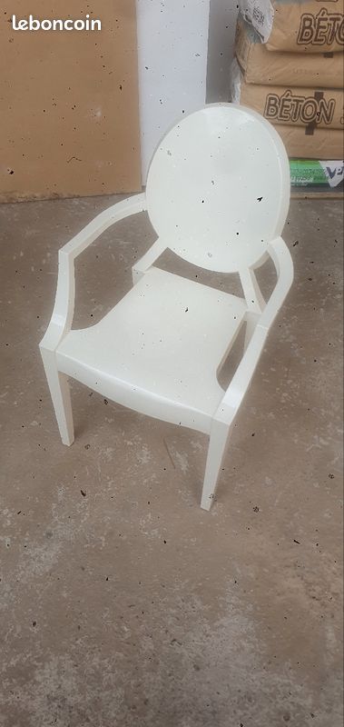 Chaise starck loulou ghosth blanche (image 2)