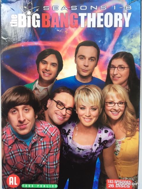 DVD coffret The Big Bang Theory saison 1-8 (image 1)