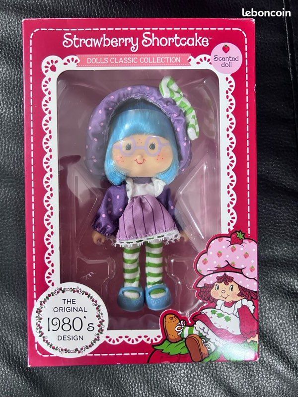 Poupée Figurine Charlotte Aux Fraises - Strawberry Shortcake - Plum Pudding - Occasion