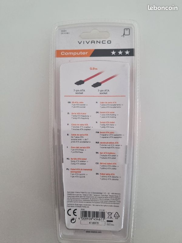 VIVANCO Câble de serie ATA (image 2)