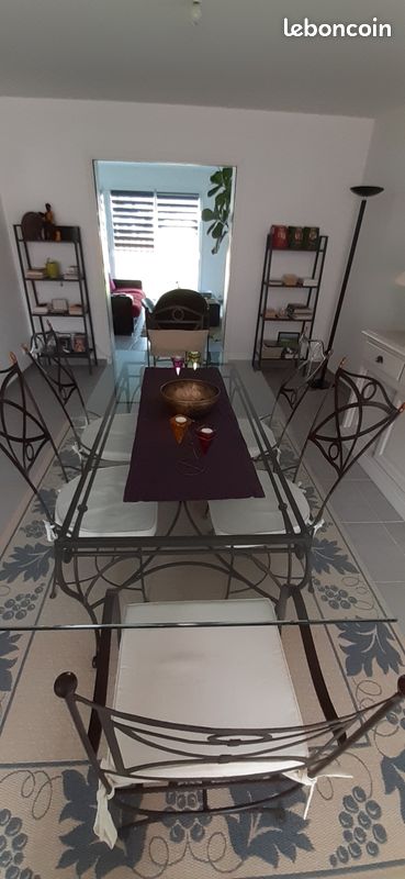Salle à manger, plateau verre (image 2)