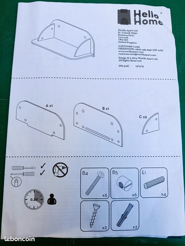 Petite étagère cars à monter (image 2)