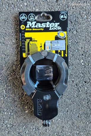 Master Lock Menottes Antivol Trottinette 55 Cm - Certifié Sold Secure, Acier Renforcé, Pour Trottinette Électrique, Vélo, Poussette