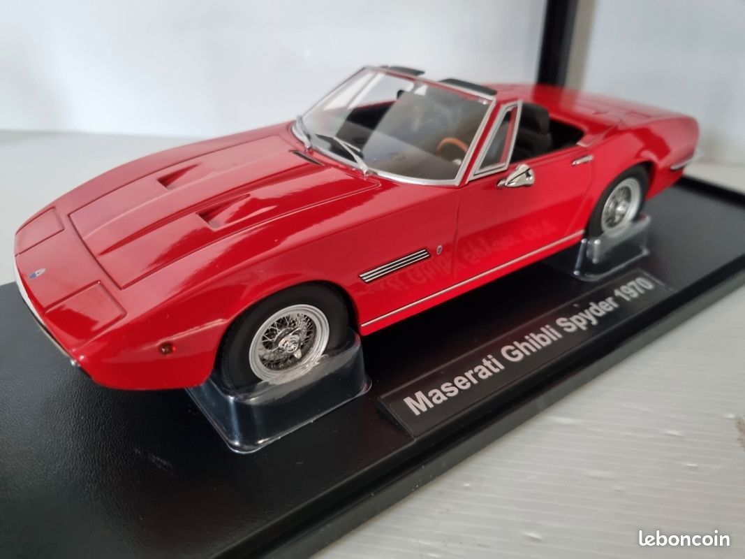 Maserati Ghibli Spyder 1970 échelle 1/18 - KK-Scale Neuve Sous Boîte