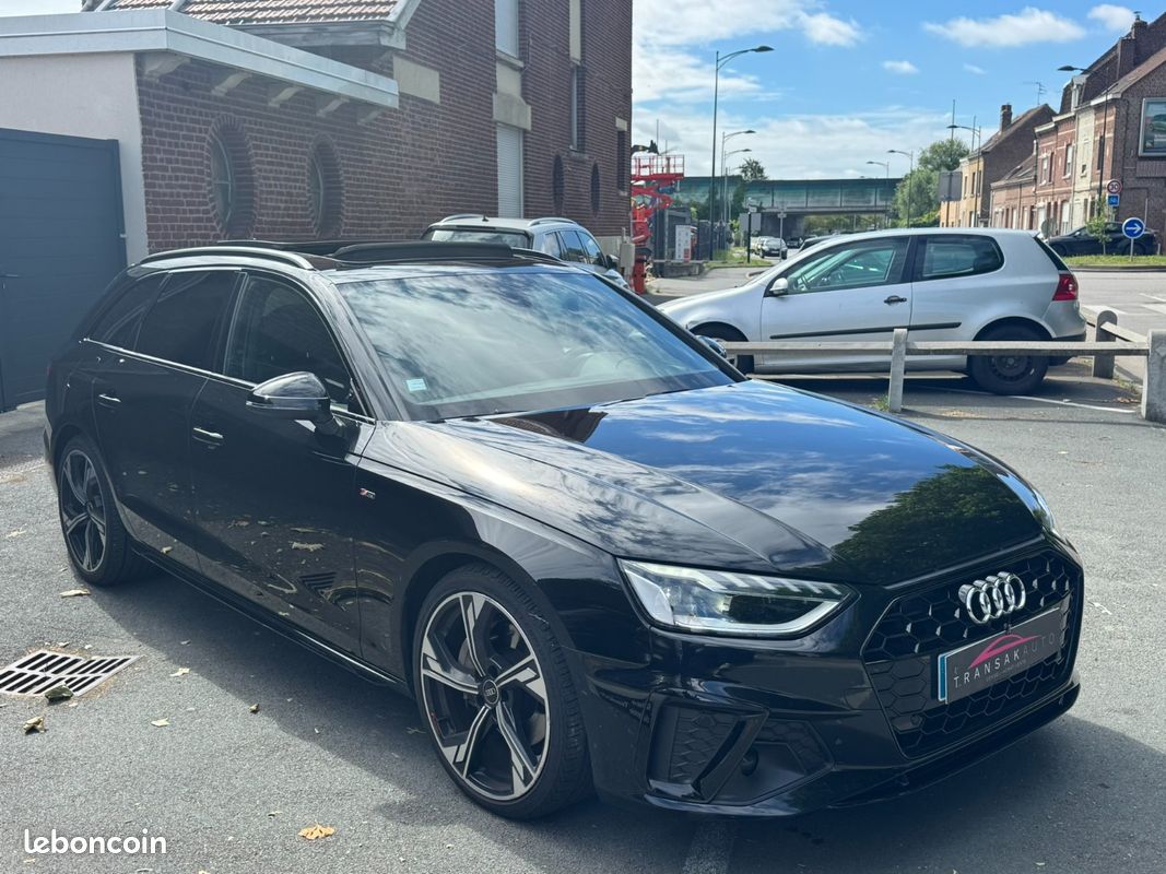 AUDI A4 AVANT 40 TDI 204 ch S tronic 7 S line / Apple CarPlay / Toit ouvrant panoramique (image 7)
