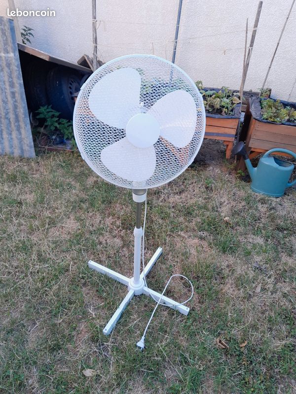 Ventilateur réglable oscillant 3 vitesses (image 1)