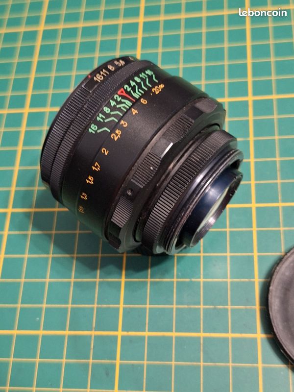 Objectif Helios 44-2 58mm f/1 :2 – M42 – en très bon état (image 5)