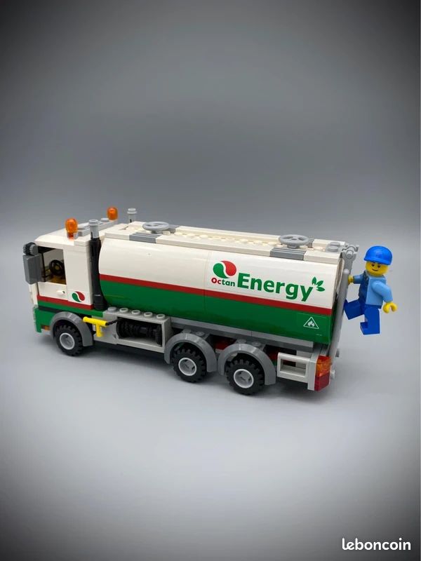 LEGO City 60016 Tanker Truck Complet avec Notice Jeux Jouets
