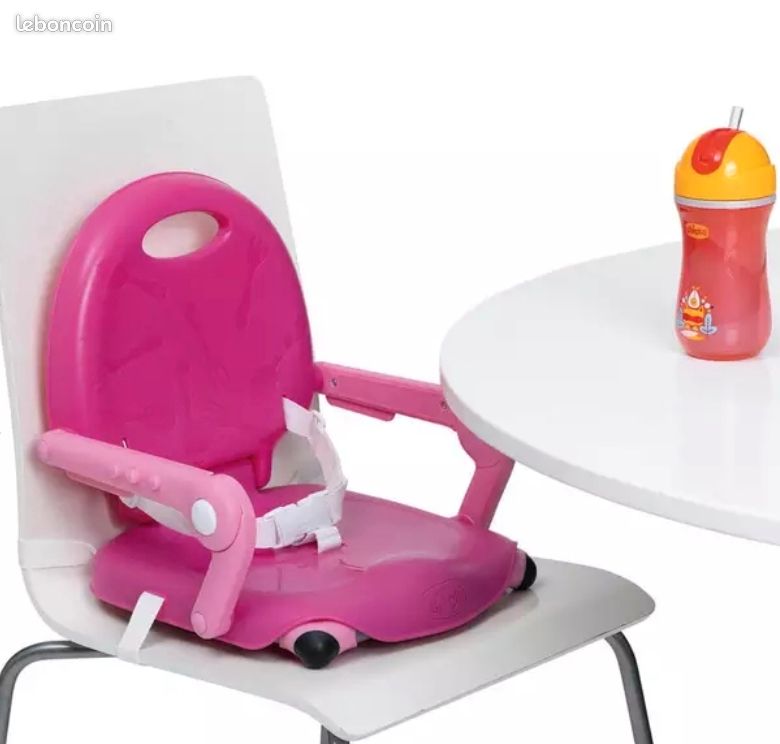 Rehausseur Chicco Pocket Snack Pink Rose (image 3)