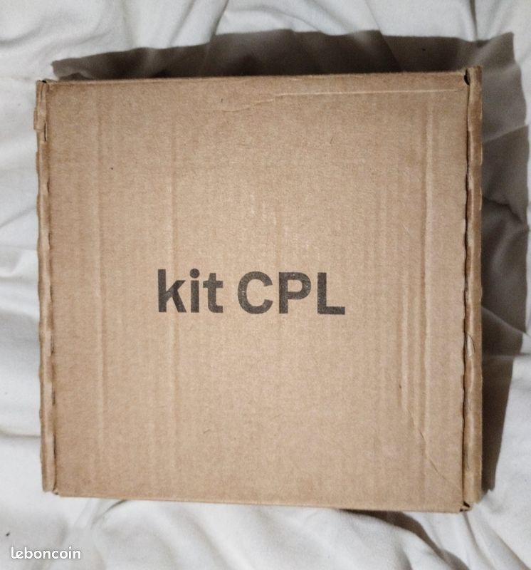 Kit CPL Devolo 1200 Giga – 2 Adaptateurs + 2 Câbles RJ45, Compatible Toutes Box, Neuf