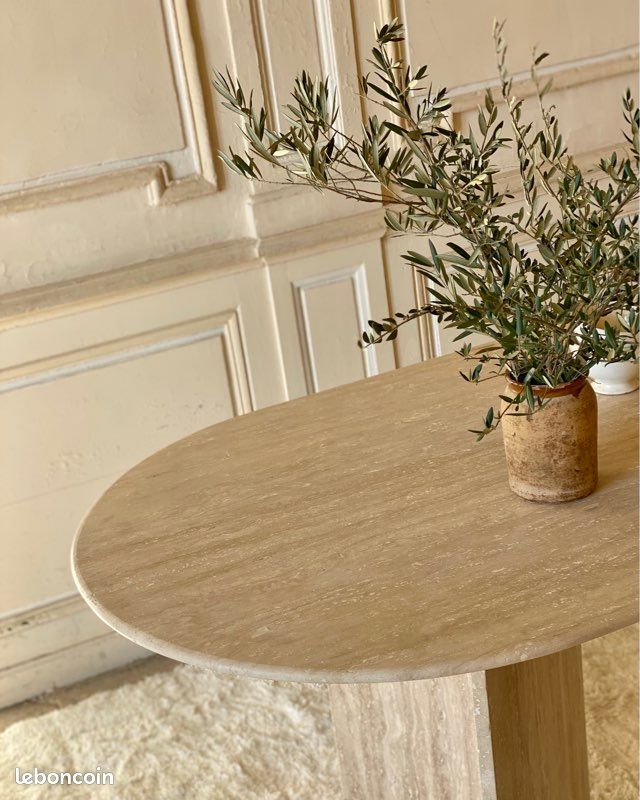 Table a manger travertin (image 2)