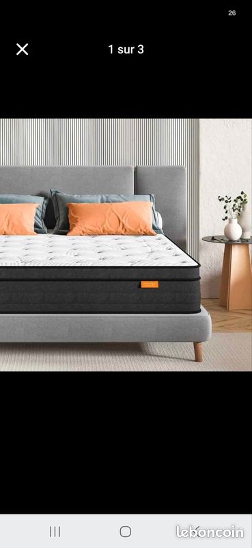 Matelas neuf 2 places 140 × 200 (image 1)