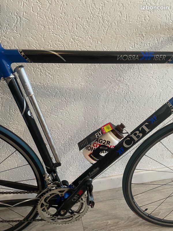 Cadre Vélo Course CBT Italia Williams - Carbone 55 Cm - Pour Pièces Ou Réparation