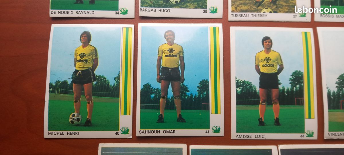 Sticker Panini FC Nantes 1978 – Vintage, Intact, Collection Football