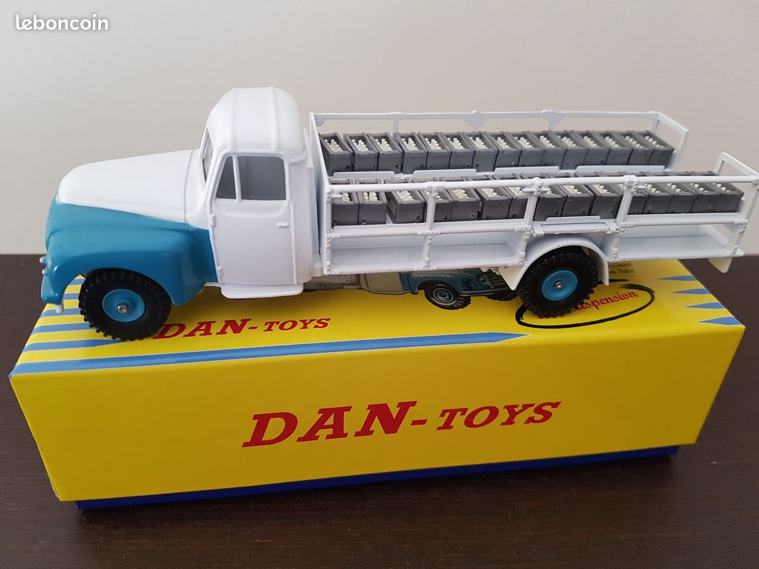 Camion Laitier Citroën 55 DAN TOYS DAN-18 échelle 1/43, Occasion, Suspension