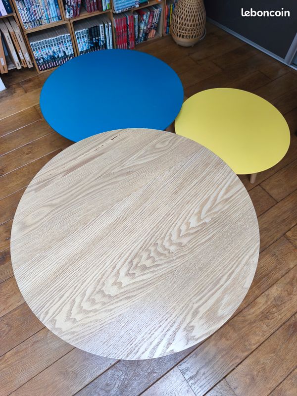 Lot 3 tables gigognes Maisons du Monde (image 2)