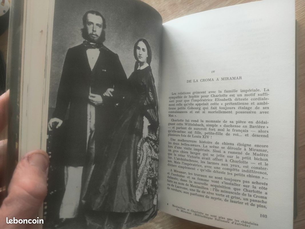 E46 – Maximilien et Charlotte du Mexique – André Castelot – Librairie Académique Perrin (image 5)