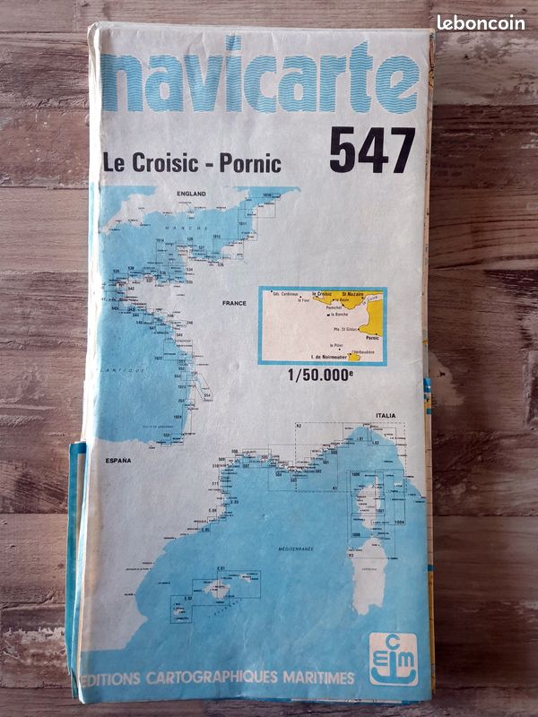 NAVICARTE n°547 ECM Le Croisic/Pornic (image 1)